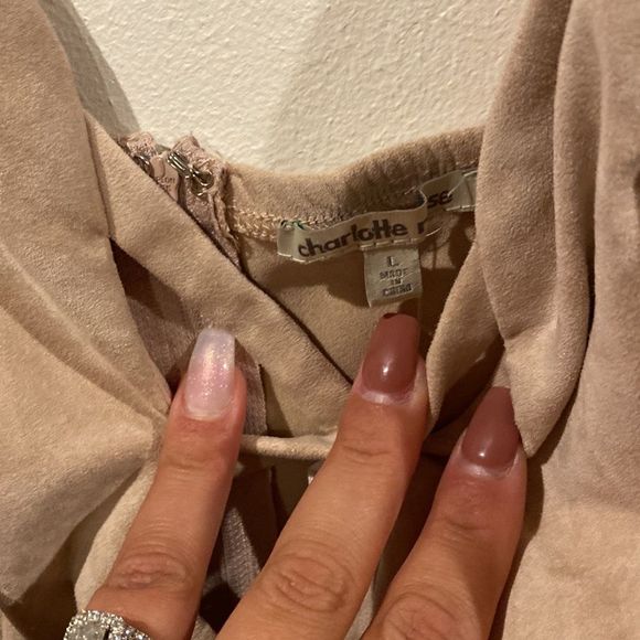 Charlotte Russe spaghetti strap dress large - Picture 6 of 7